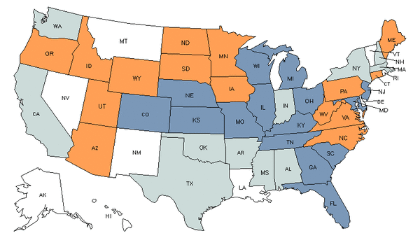 Career Demand by State