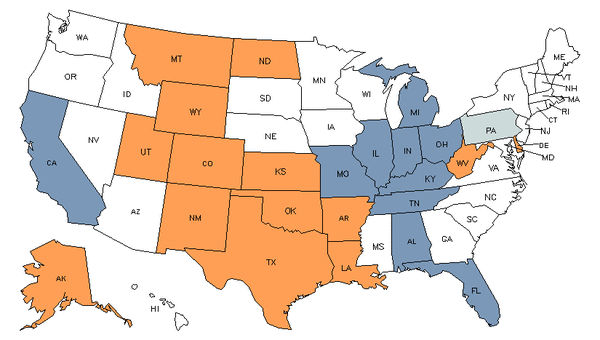 Career Demand by State