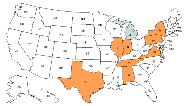 Career Demand by State