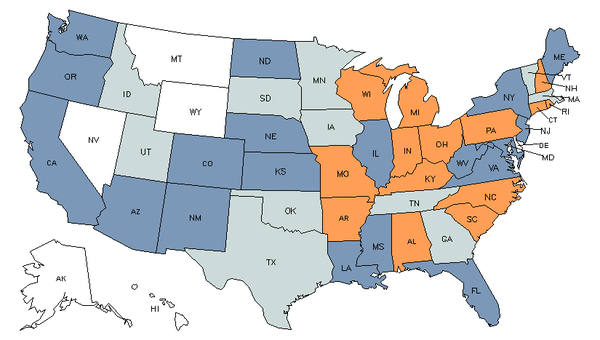 Career Demand by State