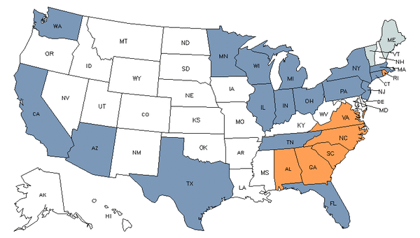 Career Demand by State